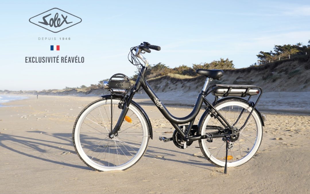 NOUVEAUTÉ 2025 – Réavélo devient distributeur exclusif Solex sur l’Île de Ré !