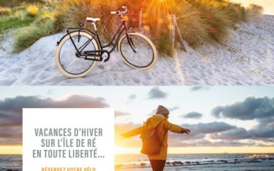 Les vacances d’Hiver en vélo sur l’Île de Ré avec Réavélo – Réservez en ligne & profitez !