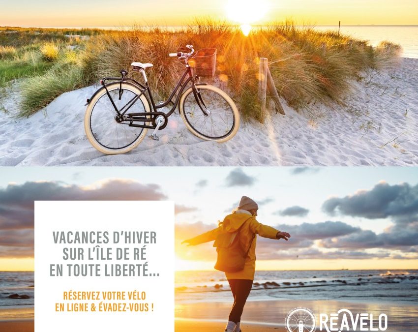 Les vacances d’Hiver en vélo sur l’Île de Ré avec Réavélo – Réservez en ligne & profitez !